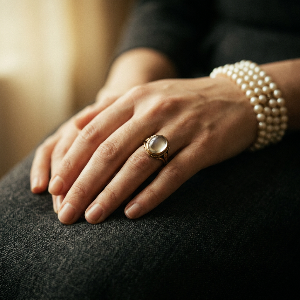 Close-up of hands at work — quiet craftsmanship detail